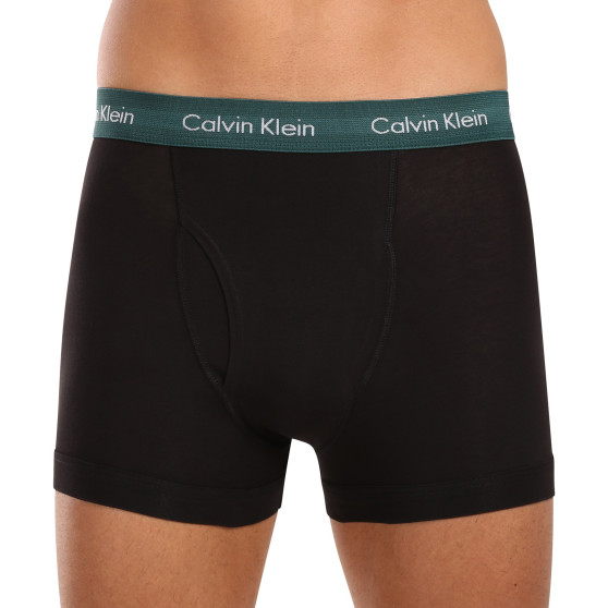 3PACK Moške boksarice Calvin Klein črne (NB2615A-NLS)