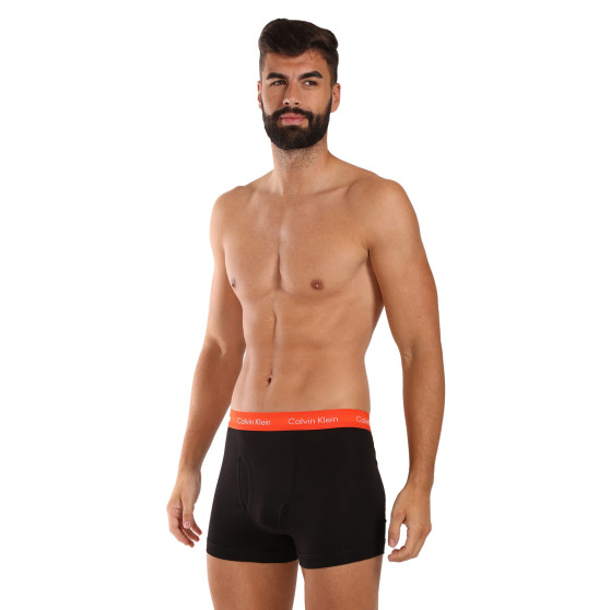 3PACK Moške boksarice Calvin Klein črne (NB2615A-NLS)