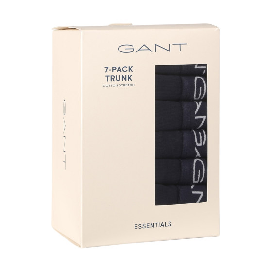 7PACK moške boksarice Gant modre (900017003-410)