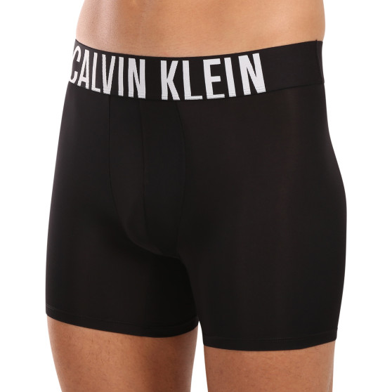 3PACK Moške boksarice Calvin Klein črne (NB3612A-Q1L)