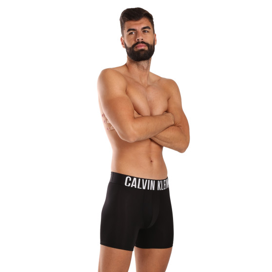 3PACK Moške boksarice Calvin Klein črne (NB3612A-Q1L)