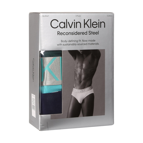 3PACK moške hlačke Calvin Klein večbarvne (NB3129A-N2M)