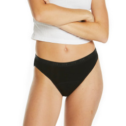 Menstrualne hlačke za dekleta Love Luna Bikini Sporty Black (LOVE050SB)