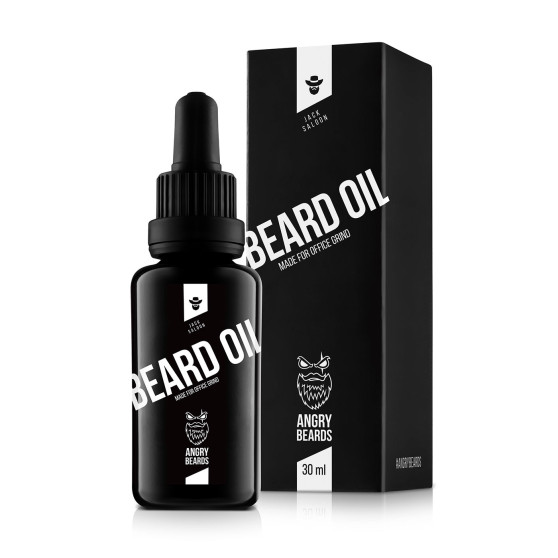 Angry Beards Olje za brado Jack Saloon za moške 30 ml