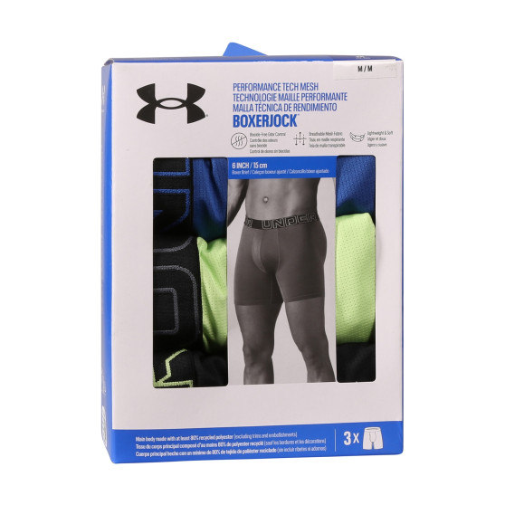 3PACK Moške boksarice Under Armour večbarvne (1383884 432)