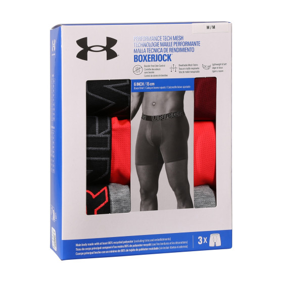 3PACK Moške boksarice Under Armour večbarvne (1383884 625)