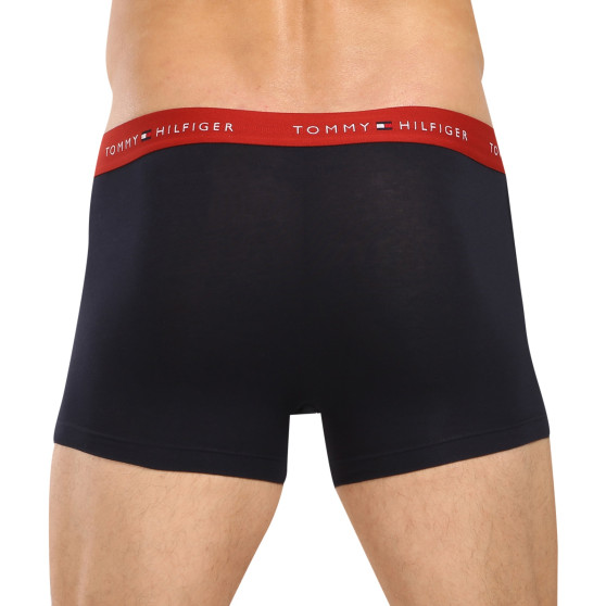 3PACK moške boksarice Tommy Hilfiger temno modre (UM0UM02763 0WR)