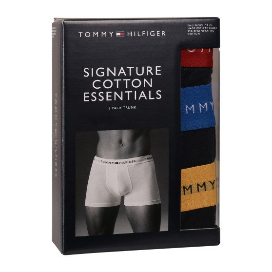 3PACK moške boksarice Tommy Hilfiger temno modre (UM0UM02763 0WR)