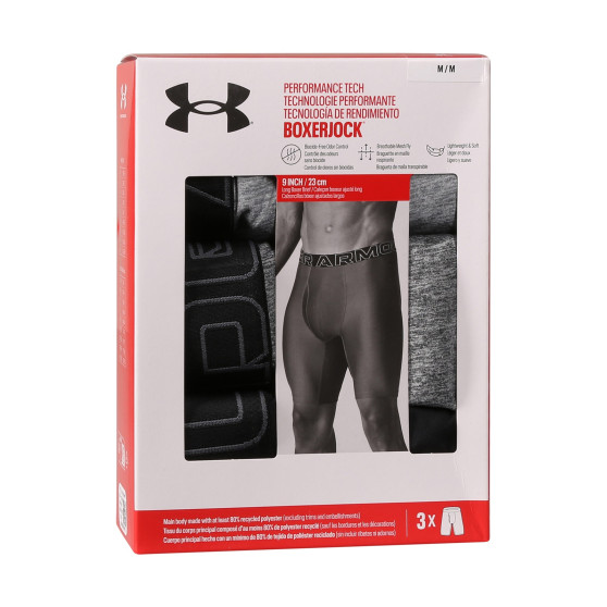 3PACK Moške boksarice Under Armour večbarvne (1383880 035)