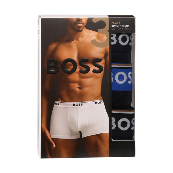 3PACK Moške boksarice BOSS večbarvne (50517829 961)