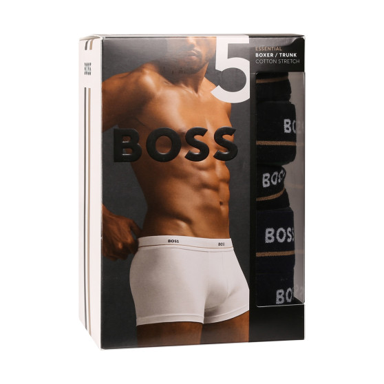 5PACK Moške boksarice BOSS večbarvne (50514909 984)