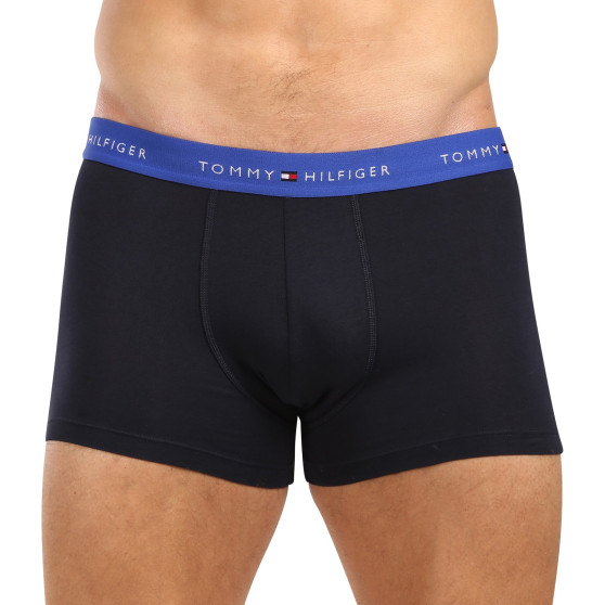 3PACK moške boksarice Tommy Hilfiger temno modre (UM0UM02763 05K)