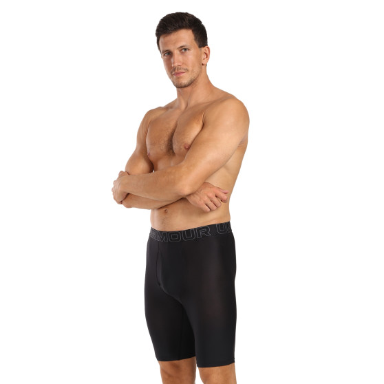 3PACK Moške boksarice Under Armour črne (1383886 001)