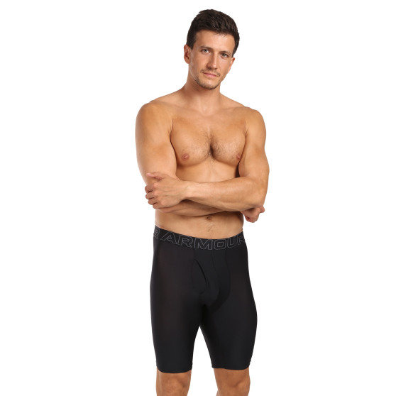 3PACK Moške boksarice Under Armour črne (1383886 001)