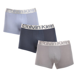 3PACK Moške boksarice Calvin Klein večbarvne (NB3130A-PZD)