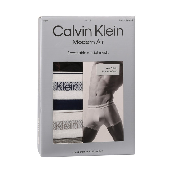 3PACK Moške boksarice Calvin Klein večbarvne (NB3953A-PS8)