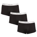 3PACK Moške boksarice Calvin Klein črne (NB3956A-UB1)