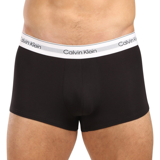 3PACK Moške boksarice Calvin Klein črne (NB3956A-UB1)