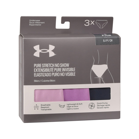 3PACK ženske hlačke Under Armour večbarvne (1383898 572)