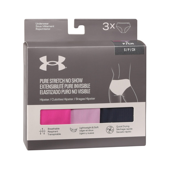 3PACK ženske hlačke Under Armour večbarvne (1383895 652)