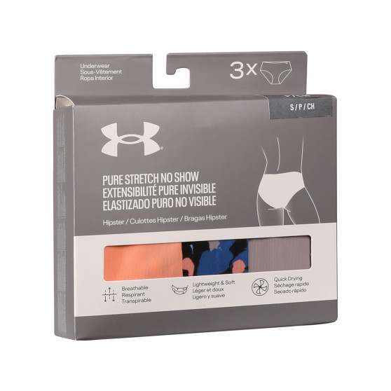 3PACK Ženske hlačke Under Armour večbarvne (1383896 432)