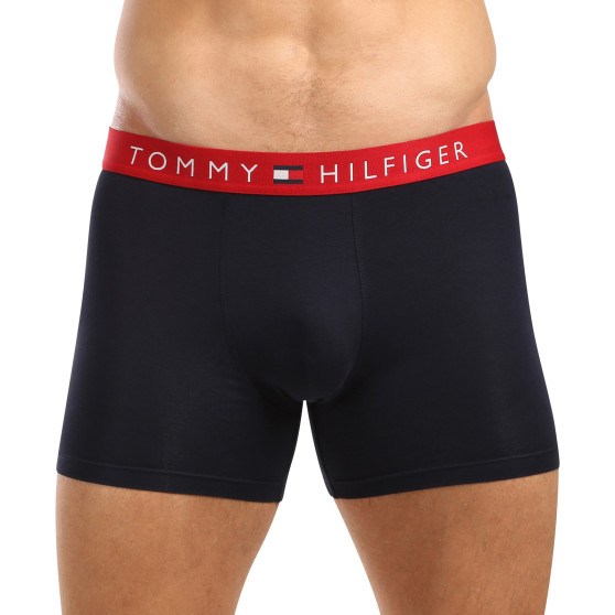 3PACK moške boksarice Tommy Hilfiger temno modre (UM0UM03431 0R1)