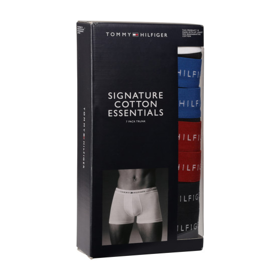 7PACK moške boksarice Tommy Hilfiger temno modre (UM0UM03385 0W4)