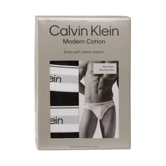 3PACK moške hlačke Calvin Klein črna (NB3961A-UB1)