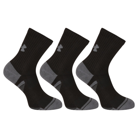 3PACK nogavice Under Armour črne (1379512 001)