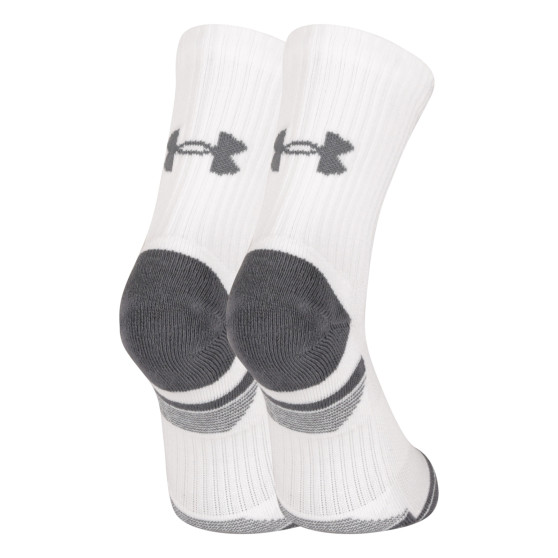 3PACK nogavice Under Armour bele (1379530 100)