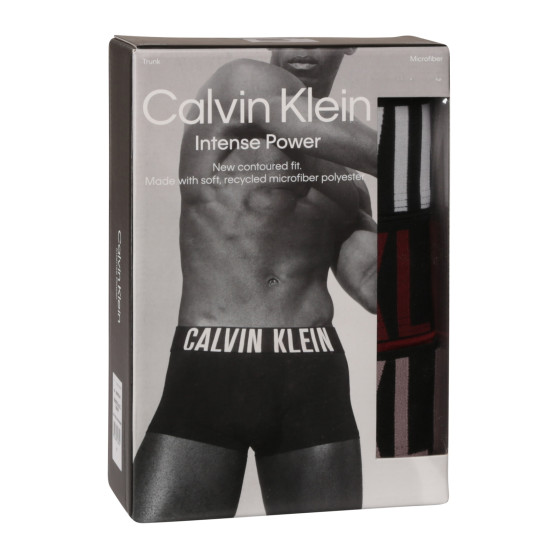 3PACK Moške boksarice Calvin Klein večbarvne (NB3775A-Q1Q)