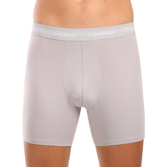 3PACK Moške boksarice Calvin Klein večbarvne (NB1770A-QRH)