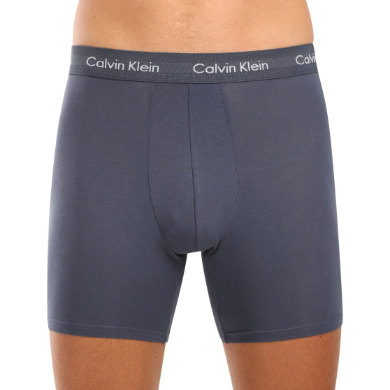 3PACK Moške boksarice Calvin Klein večbarvne (NB1770A-QRH)