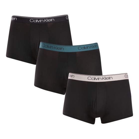 3PACK Moške boksarice Calvin Klein črne (NB2569A-Q7E)