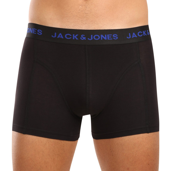 5PACK Moške boksarice Jack and Jones črne (12242494)