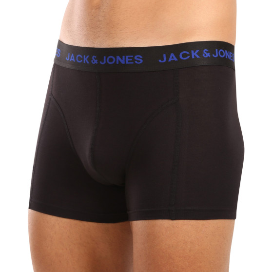 5PACK Moške boksarice Jack and Jones črne (12242494)