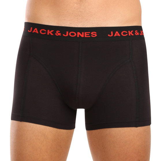 5PACK Moške boksarice Jack and Jones črne (12242494)