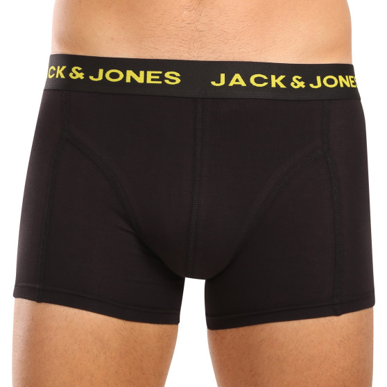 5PACK Moške boksarice Jack and Jones črne (12242494)