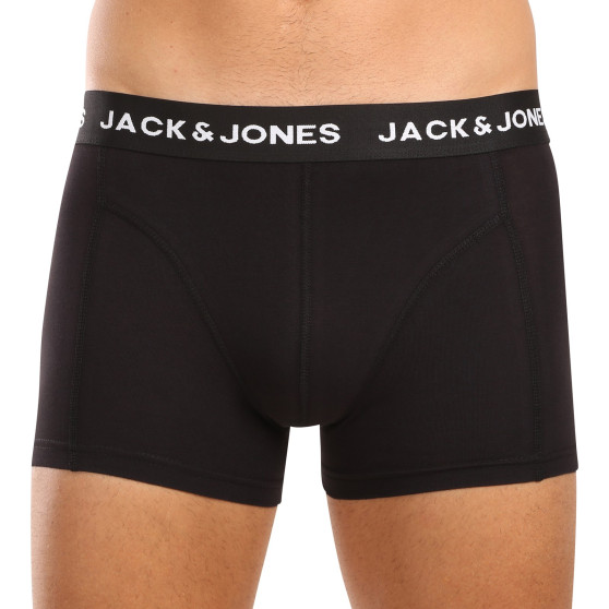 5PACK Moške boksarice Jack and Jones črne (12242494)