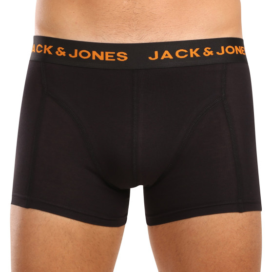 5PACK Moške boksarice Jack and Jones črne (12242494)