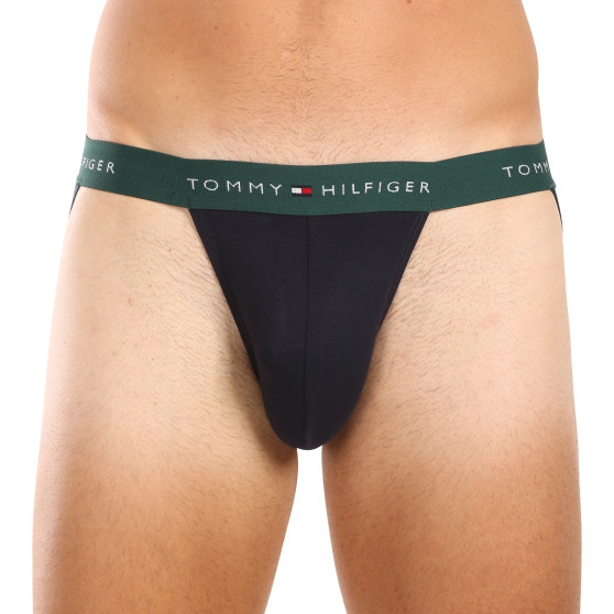 3PACK moške jockstrapi Tommy Hilfiger črne (UM0UM03384 0UI)