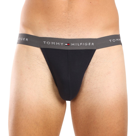 3PACK moške jockstrapi Tommy Hilfiger črne (UM0UM03384 0UI)