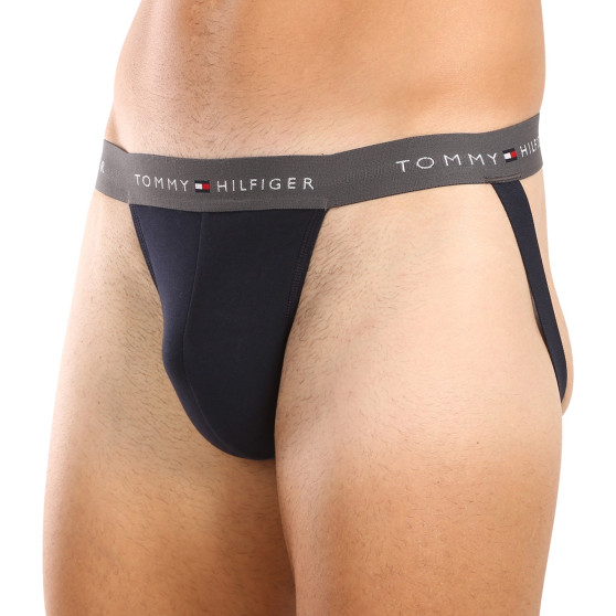 3PACK moške jockstrapi Tommy Hilfiger črne (UM0UM03384 0UI)