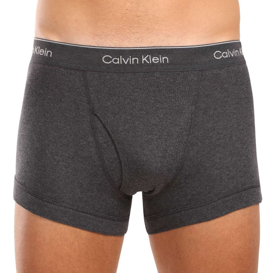 3PACK Moške boksarice Calvin Klein večbarvne (NB4002A-PRM)