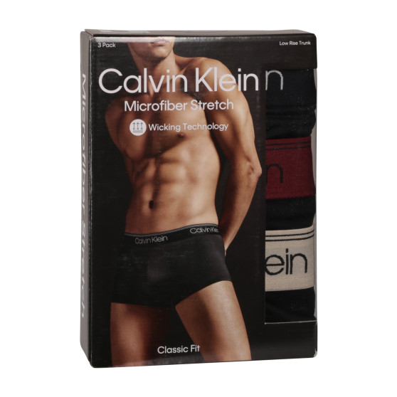 3PACK Moške boksarice Calvin Klein črne (NB2569A-Q84)