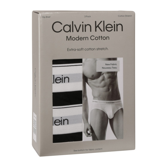 3PACK moške hlačke Calvin Klein črna (NB3962A-UB1)