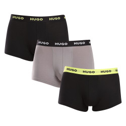 3PACK Moške boksarice HUGO večbarvne (50517878 986)