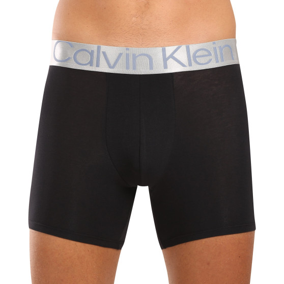 3PACK Moške boksarice Calvin Klein črne (NB3131A-PZE)