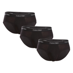 3PACK moške hlačke Calvin Klein črna (NB3962A-TM6)