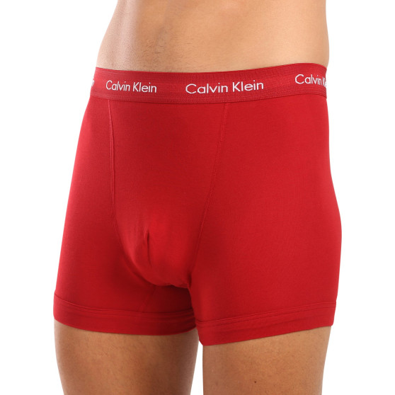 3PACK Moške boksarice Calvin Klein večbarvne (NB3056A-QYP)